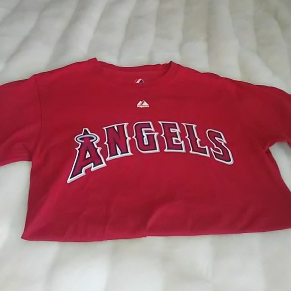 Majestic Other - Angels tshirt red Small